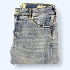 Flint and Tinder Stretch Selvedge Denim Classic Fit Blue Jeans 32x32
